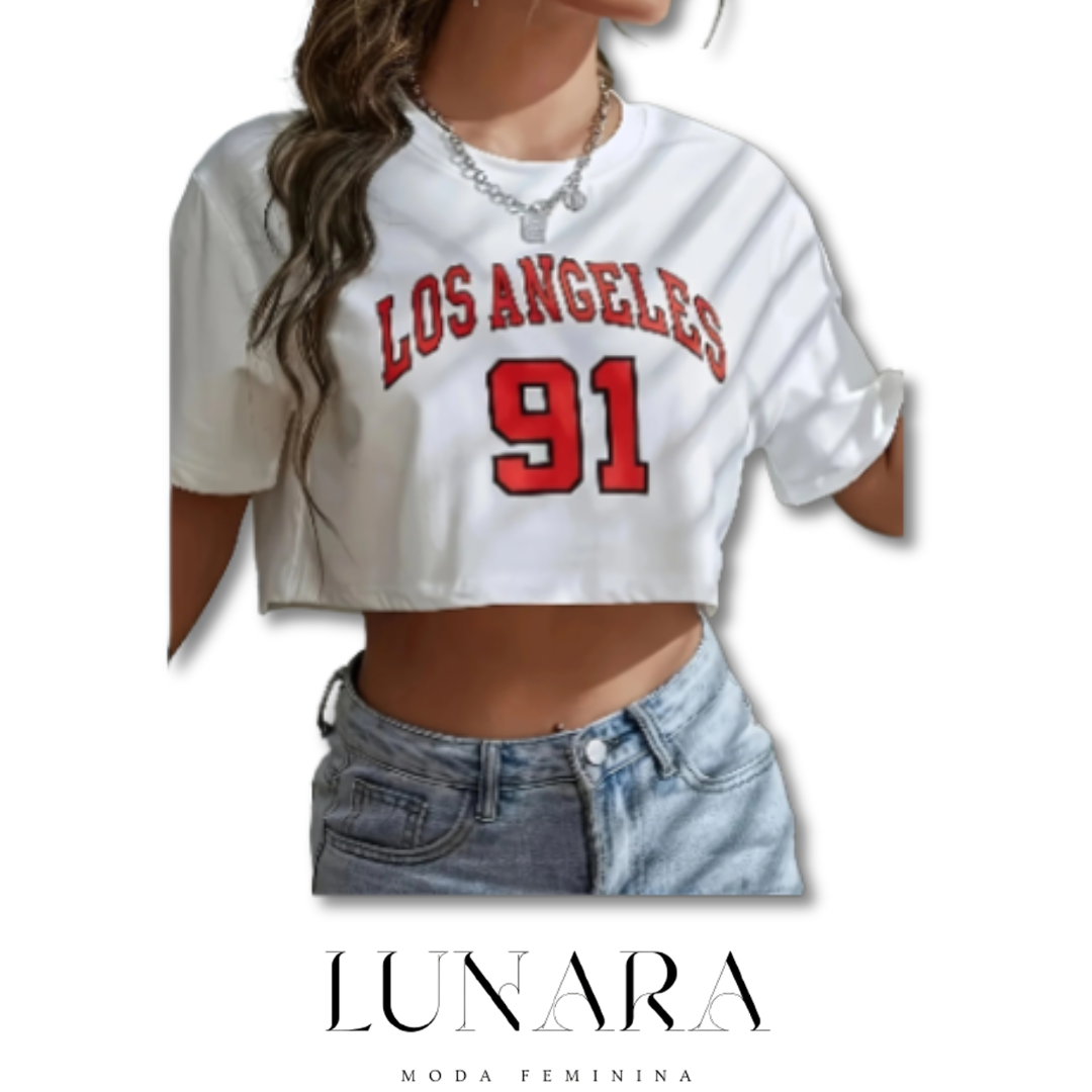 Camiseta Feminina Los Angeles 91 – Conforto e Estilo
