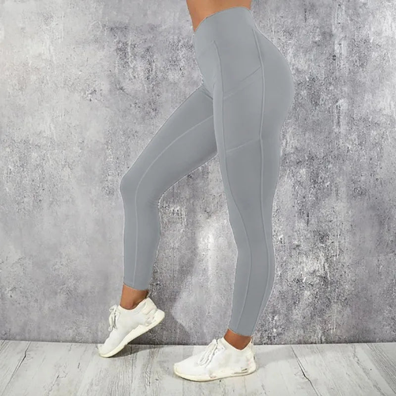 Legging Feminina Alta Cintura – Modeladora com Bolso