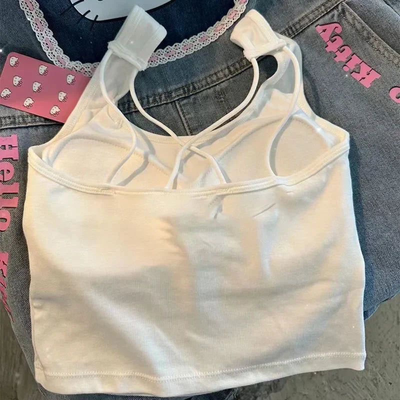 Camiseta Regata Hello Kitty – Estilo Y2K e Conforto