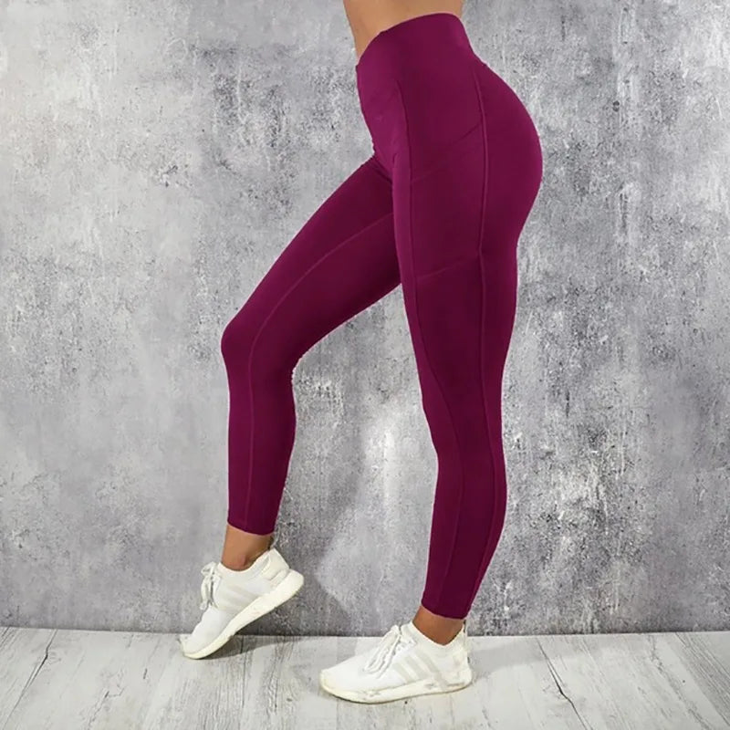 Legging Feminina Alta Cintura – Modeladora com Bolso