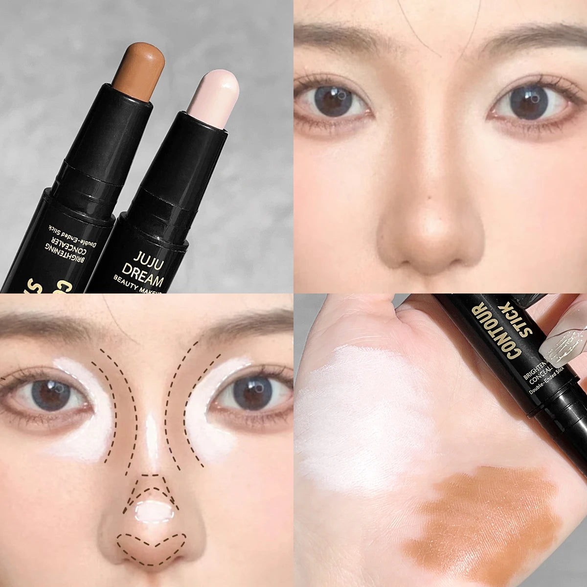 Pincel Contorno Dupla Face – Ilumine e Modele