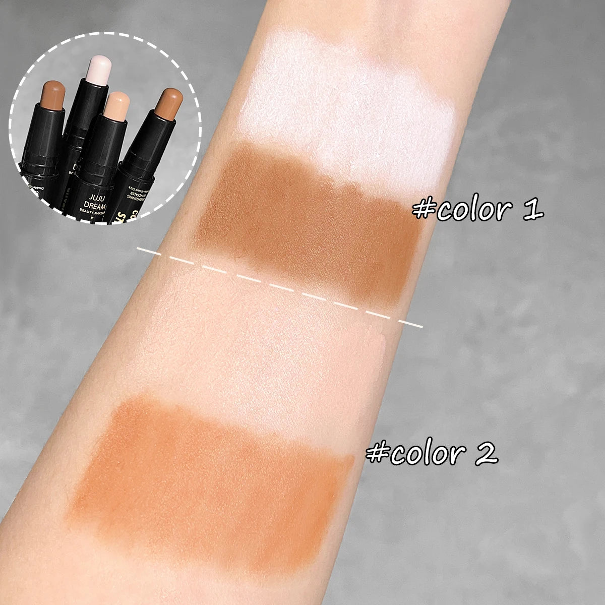 Pincel Contorno Dupla Face – Ilumine e Modele