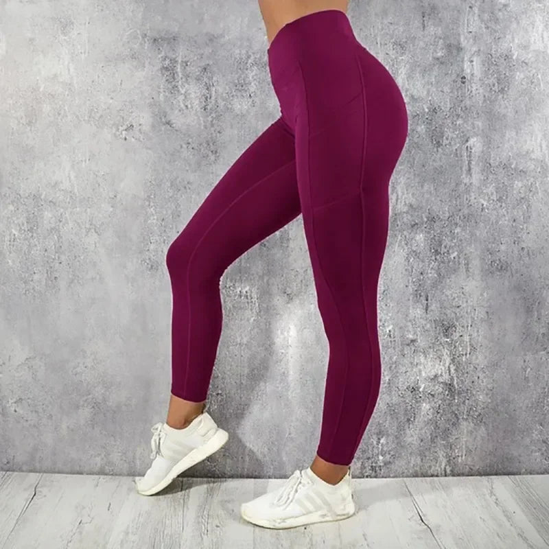 Legging Feminina Alta Cintura – Modeladora com Bolso