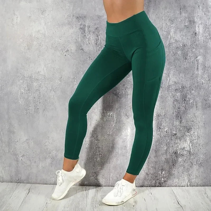 Legging Feminina Alta Cintura – Modeladora com Bolso