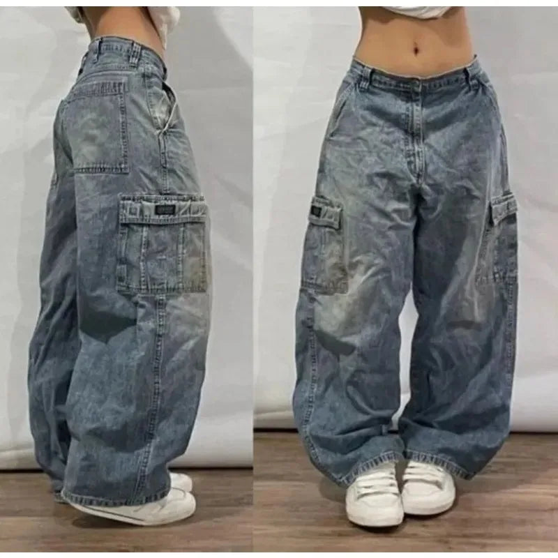 Jeans Feminino – Cintura Alta Y2K