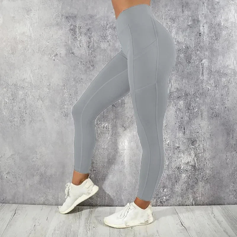 Legging Feminina Alta Cintura – Modeladora com Bolso
