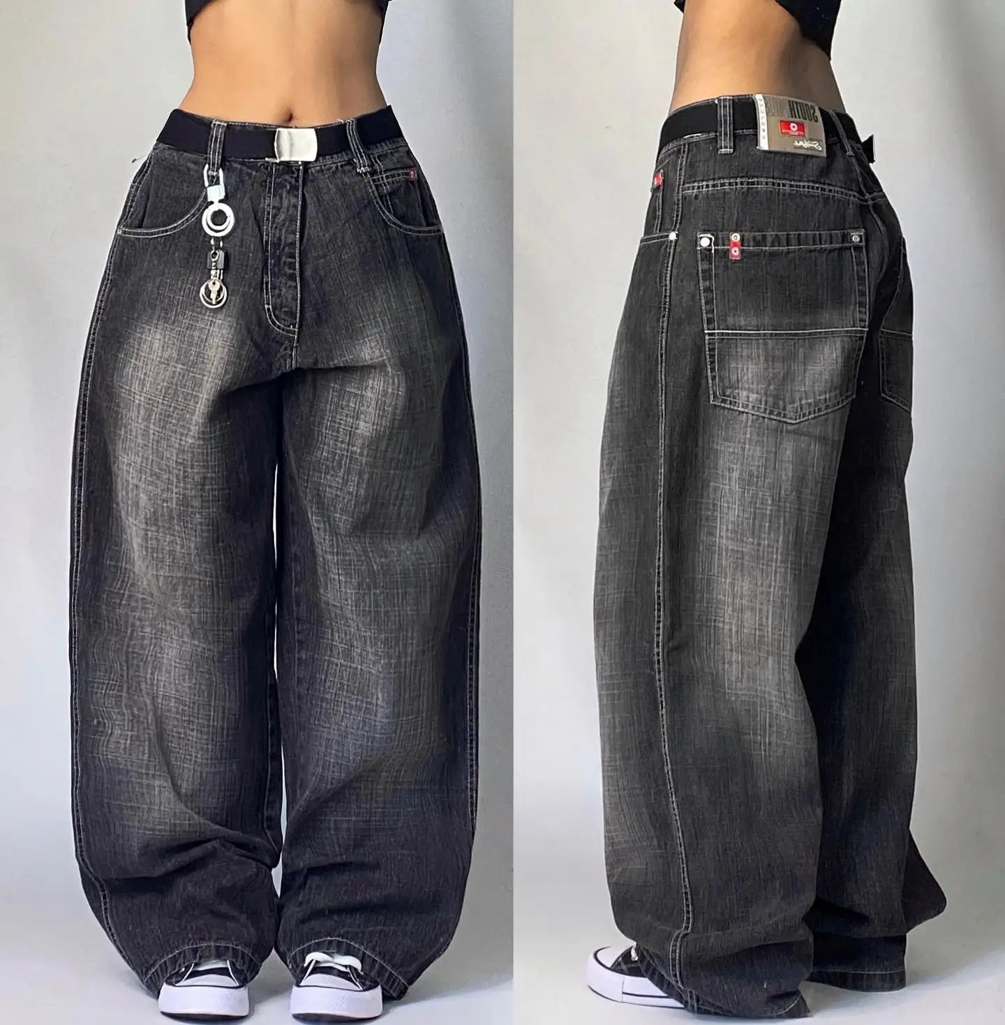 Jeans Feminino – Cintura Alta Y2K