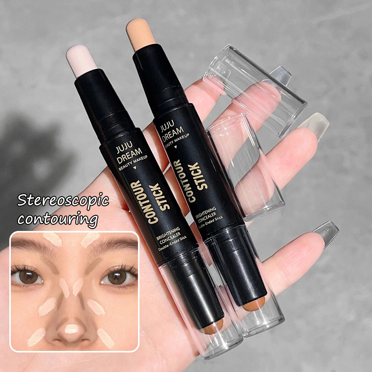 Pincel Contorno Dupla Face – Ilumine e Modele