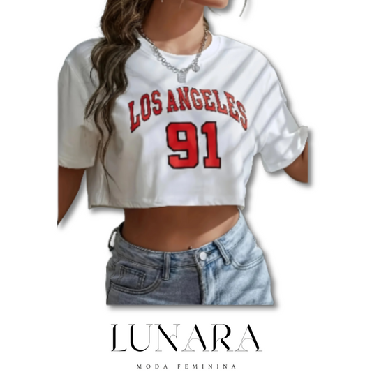 Camiseta Feminina Los Angeles 91 – Conforto e Estilo