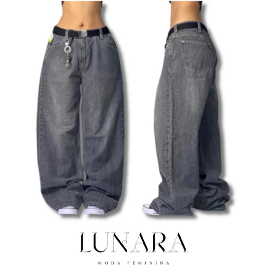 Jeans Feminino –  Cintura Alta Y2K