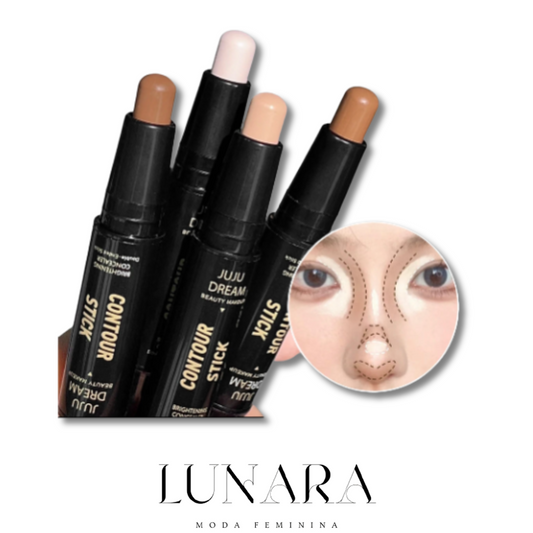 Pincel Contorno Dupla Face – Ilumine e Modele
