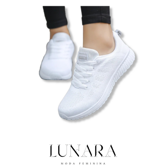 Tênis Feminino Mesh Casual – Leveza e Estilo