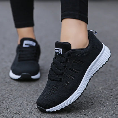 Tênis Feminino Mesh Casual – Leveza e Estilo