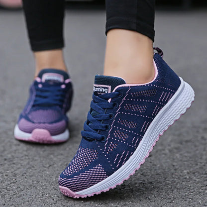 Tênis Feminino Mesh Casual – Leveza e Estilo