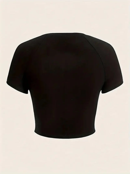 Cropped Monograma - Estilo Y2K