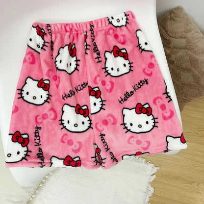 Calções de Flanela – Hello Kitty Pijama