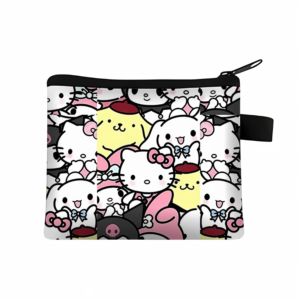 Porta-moedas Hello Kitty com Porta-cartão e Estojo de Chaves