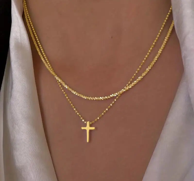 Colar Feminino Prata – Choker Estilo Coreano