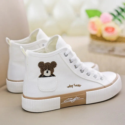 Tênis Feminino Canvas High Top – Estilo e Conforto