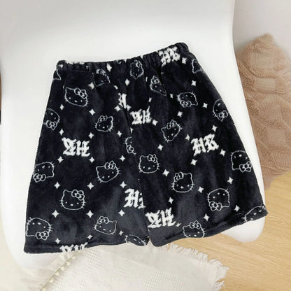Calções de Flanela – Hello Kitty Pijama