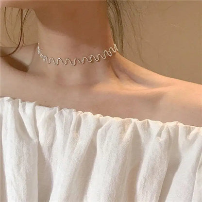 Colar Feminino Prata – Conjunto 3 Peças com Pingente Duplo