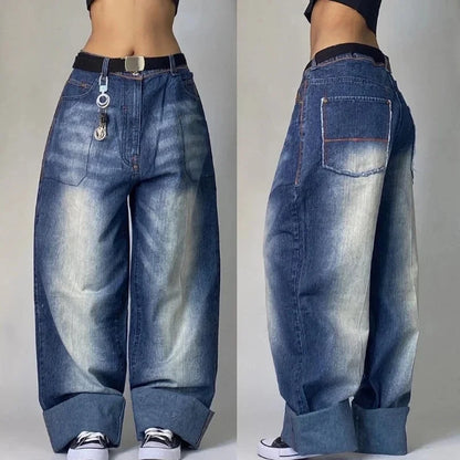 Jeans Feminino –  Cintura Alta Y2K