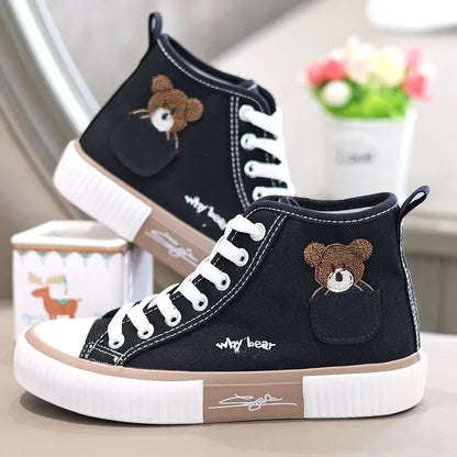 Tênis Feminino Canvas High Top – Estilo e Conforto