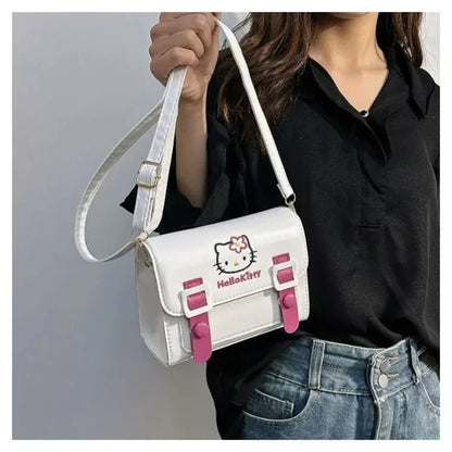 Bolsa Crossbody Kuromi – Pequena e Estilosa