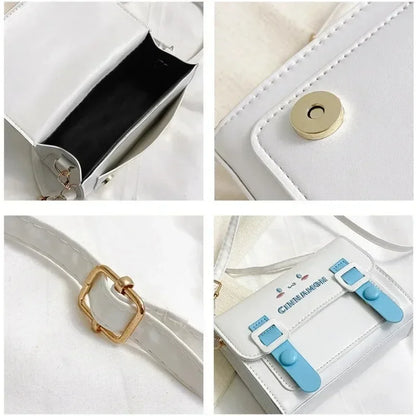 Bolsa Crossbody Kuromi – Pequena e Estilosa