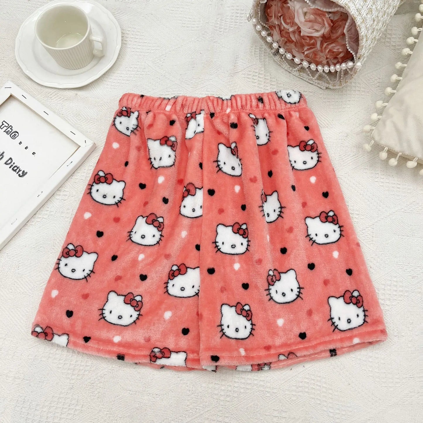 Calções de Flanela – Hello Kitty Pijama