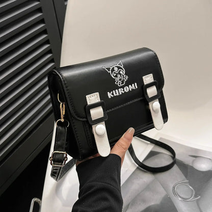 Bolsa Crossbody Kuromi – Pequena e Estilosa