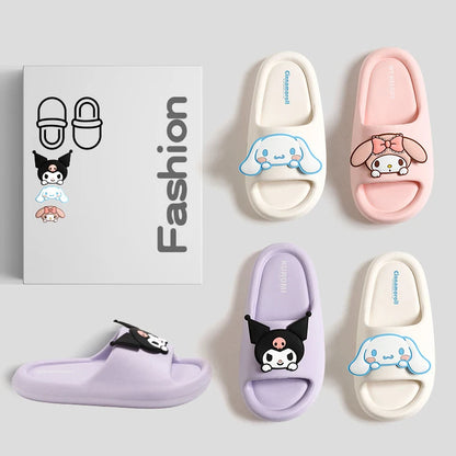 Slippers – Kuromi, My Melody e Pochacco