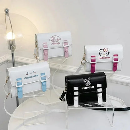 Bolsa Crossbody Kuromi – Pequena e Estilosa