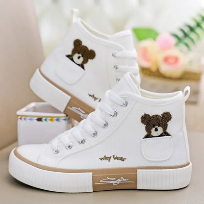 Tênis Feminino Canvas High Top – Estilo e Conforto