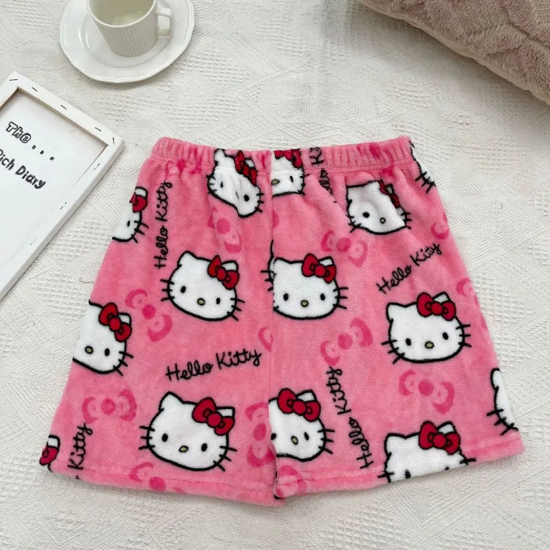 Calções de Flanela – Hello Kitty Pijama