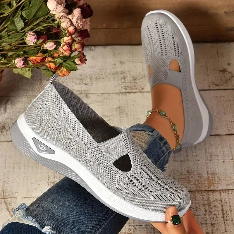 Pague 1 Leve 2: Tênis Ortopédico Ultra Comfort Calce Fácil + Palmilha Ortopédica Grátis