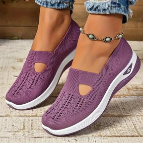 Pague 1 Leve 2: Tênis Ortopédico Ultra Comfort Calce Fácil + Palmilha Ortopédica Grátis